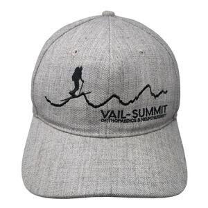 Vail-Summit Orthopedics & Neurosurgery Baseball Cap Gray One Size Locale Outdoor